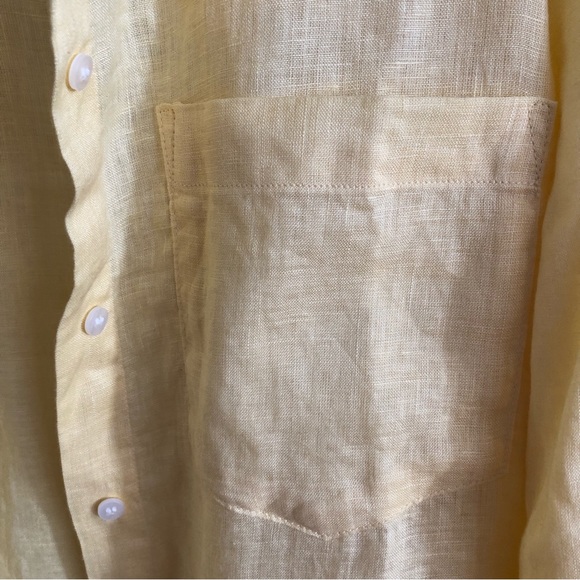 Linen Boyfriend Shirt - Picture 6 of 9